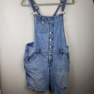Hollister Shorts Boyfriend Overalls